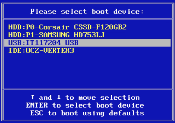 how to change boot order windows 7